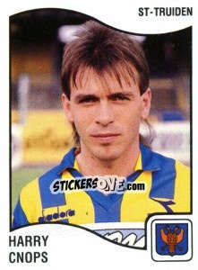 Sticker Harry Cnops - Football Belgium 1989-1990 - Panini