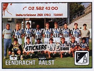 Sticker Team - Football Belgium 1989-1990 n. 328 - Panini