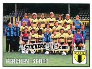 Cromo Team - Football Belgium 1989-1990 - Panini