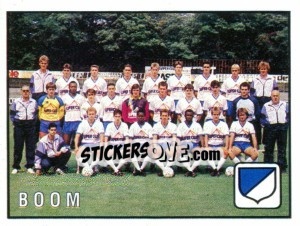 Figurina Team - Football Belgium 1989-1990 n. 331 - Panini