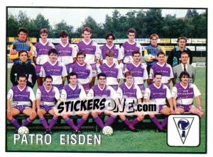 Sticker Team - Football Belgium 1989-1990 n. 335 - Panini