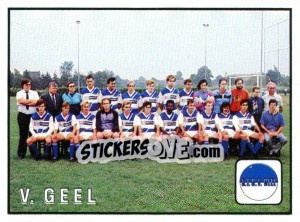 Sticker Team - Football Belgium 1989-1990 n. 337 - Panini