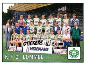 Sticker Team - Football Belgium 1989-1990 n. 340 - Panini