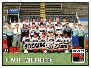 Sticker Team - Football Belgium 1989-1990 n. 341 - Panini
