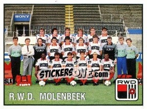 Figurina Team - Football Belgium 1989-1990 - Panini