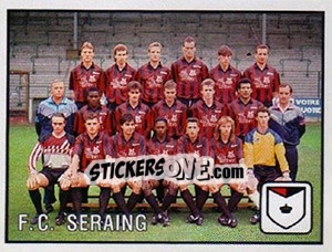 Sticker Team - Football Belgium 1989-1990 n. 343 - Panini