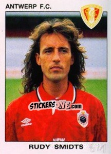 Sticker Rudy Smidts - Football Belgium 1992-1993 - Panini