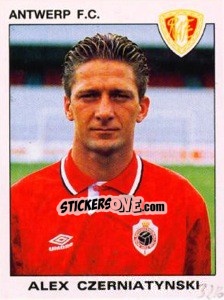 Figurina Alex Czerniatynski - Football Belgium 1992-1993 - Panini