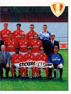 Sticker Team - Football Belgium 1992-1993 n. 38 - Panini
