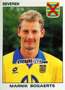 Sticker Marnik Bogaerts - Football Belgium 1992-1993 n. 50 - Panini
