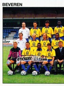 Sticker Team - Football Belgium 1992-1993 n. 55 - Panini