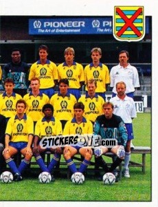 Sticker Team - Football Belgium 1992-1993 n. 56 - Panini