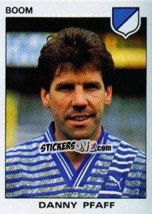 Sticker Danny Pfaff - Football Belgium 1992-1993 n. 58 - Panini