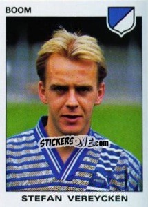 Figurina Stefan Vereycken - Football Belgium 1992-1993 - Panini