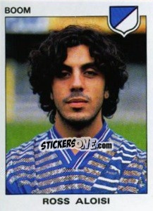 Sticker Ross Aloisi - Football Belgium 1992-1993 n. 65 - Panini