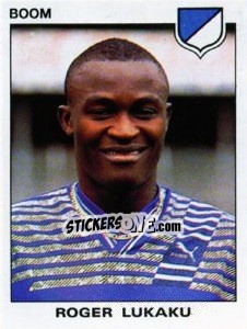 Sticker Roger Lukaku - Football Belgium 1992-1993 n. 67 - Panini