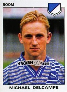 Figurina Michael Delcampe - Football Belgium 1992-1993 n. 68 - Panini