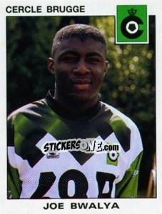 Sticker Joe Bwalya - Football Belgium 1992-1993 - Panini