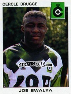Cromo Joe Bwalya - Football Belgium 1992-1993 n. 84 - Panini