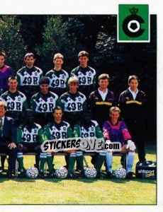 Sticker Team - Football Belgium 1992-1993 n. 92 - Panini