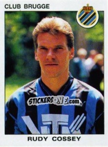 Sticker Rudy Cossey - Football Belgium 1992-1993 - Panini