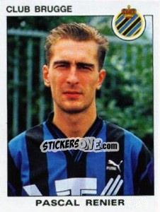 Cromo Pascal Renier - Football Belgium 1992-1993 - Panini