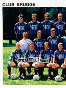 Sticker Team - Football Belgium 1992-1993 n. 109 - Panini
