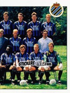 Sticker Team - Football Belgium 1992-1993 n. 110 - Panini