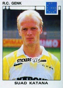 Sticker Suad Katana - Football Belgium 1992-1993 n. 130 - Panini