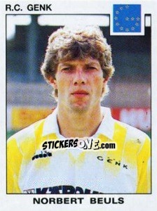 Sticker Norbert Beuls - Football Belgium 1992-1993 - Panini