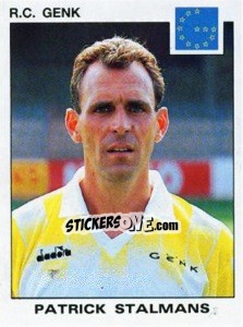 Sticker Patrick Stalmans - Football Belgium 1992-1993 n. 137 - Panini