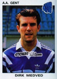 Cromo Dirk Medved - Football Belgium 1992-1993 n. 148 - Panini