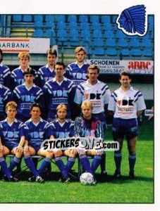 Sticker Team - Football Belgium 1992-1993 n. 164 - Panini
