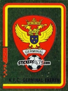 Sticker Badge - Football Belgium 1992-1993 n. 167 - Panini