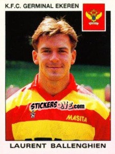 Figurina Laurent Ballenghien - Football Belgium 1992-1993 n. 176 - Panini