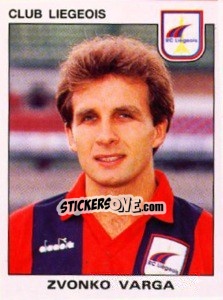Sticker Zvonko Varga - Football Belgium 1992-1993 n. 198 - Panini