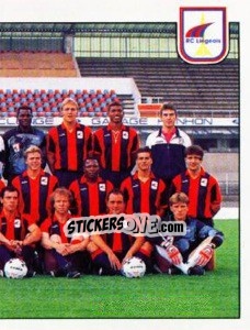 Sticker Team - Football Belgium 1992-1993 n. 200 - Panini