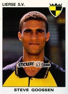 Figurina Steve Goossen - Football Belgium 1992-1993 - Panini