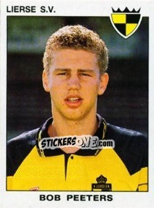 Sticker Bob Peeters - Football Belgium 1992-1993 - Panini