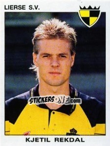 Cromo Kjetil Rekdal - Football Belgium 1992-1993 - Panini