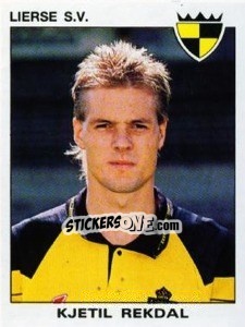 Sticker Kjetil Rekdal - Football Belgium 1992-1993 n. 216 - Panini