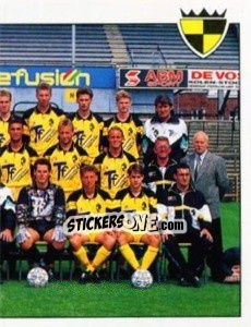 Figurina Team - Football Belgium 1992-1993 - Panini