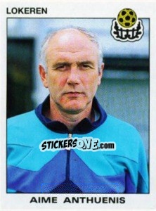 Cromo Aime Anthuenis - Football Belgium 1992-1993 n. 224 - Panini