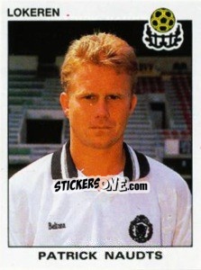 Sticker Patrick Naudts - Football Belgium 1992-1993 - Panini