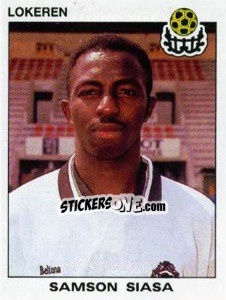 Figurina Samson Siasa - Football Belgium 1992-1993 n. 229 - Panini