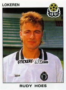 Sticker Rudy Hoes - Football Belgium 1992-1993 - Panini