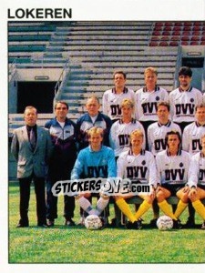 Sticker Team - Football Belgium 1992-1993 n. 235 - Panini