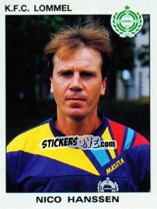 Sticker Nico Hanssen - Football Belgium 1992-1993 n. 237 - Panini