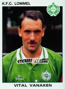 Figurina Vital Vanaken - Football Belgium 1992-1993 n. 238 - Panini
