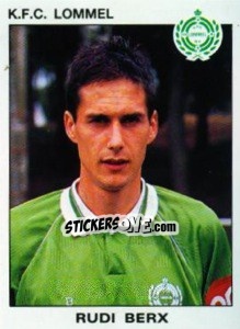 Sticker Rudi Berx - Football Belgium 1992-1993 - Panini